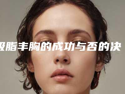 吸脂丰胸的成功与否的决定因素有什么?(抽脂丰胸有什么风险和后遗症)