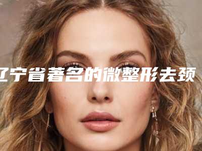 辽宁省著名的微整形去颈纹医生(周东岩医生口碑没得挑)